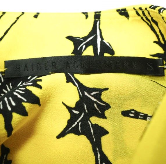 HAIDER ACKERMANN ハイダーアッカーマン 17SS Floral Printed Silk 
