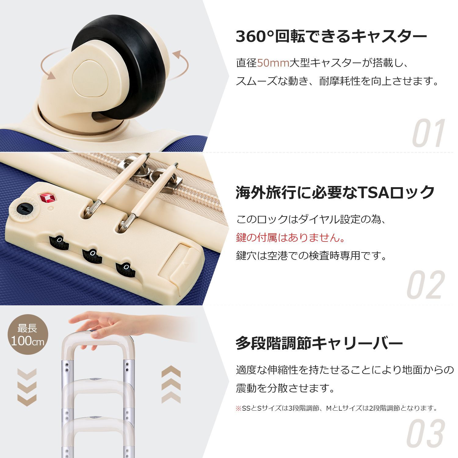 スーツケース｜Lサイズ｜USB｜カップホルダー｜7-14日｜PP315895IAA