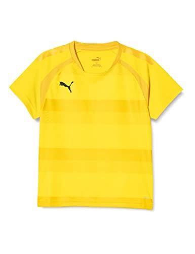 【新品・5営業日で発送】PUMA プーマ TEAMVISION_フープ_ゲームシャツ (705149) 色 : CYBER_YEL- サイズ : 120 