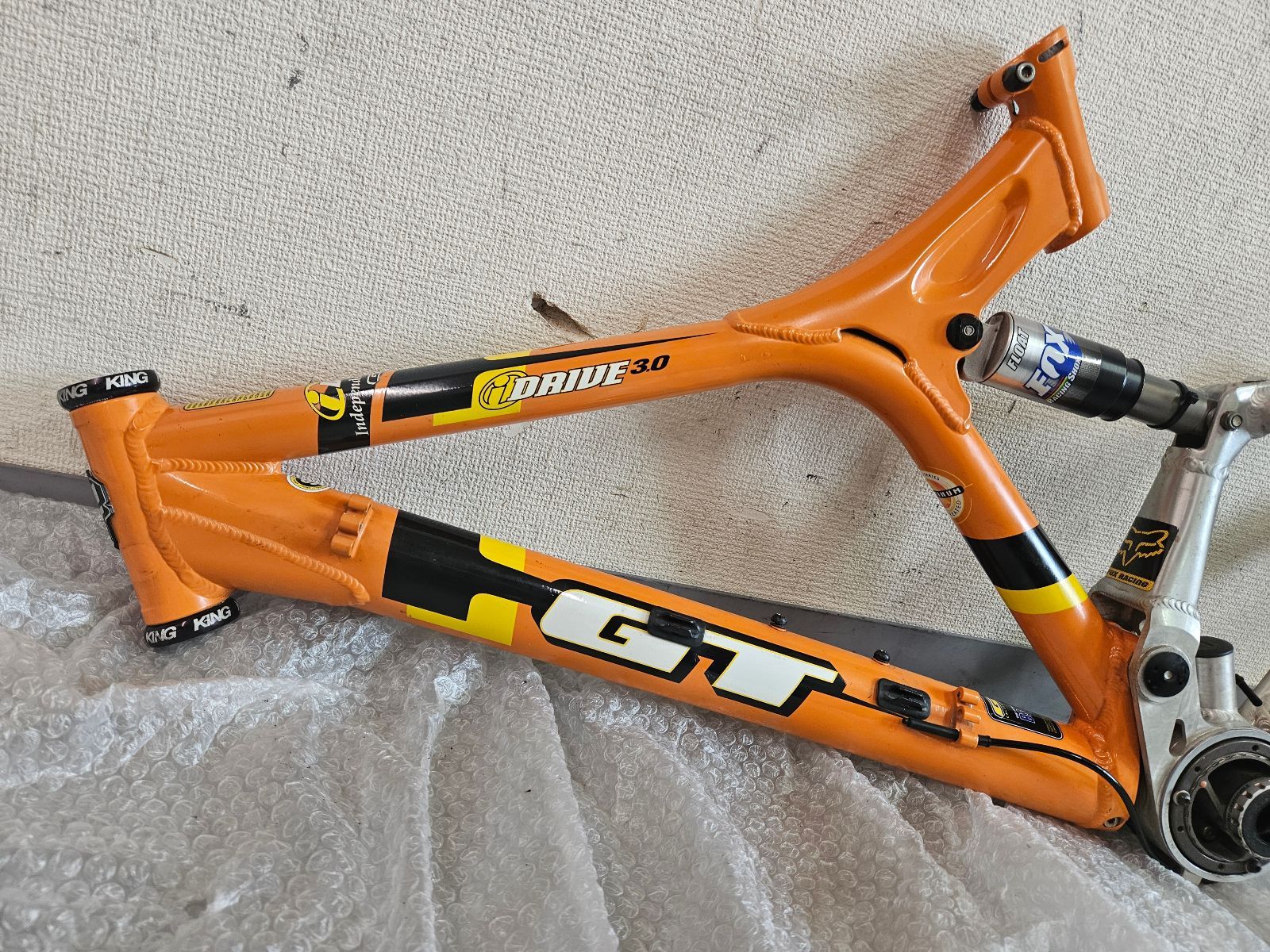 □ GT I-DRIVE 3.0 FS size:S 160-170cm MTBフレーム CHRIS KING 2001 
