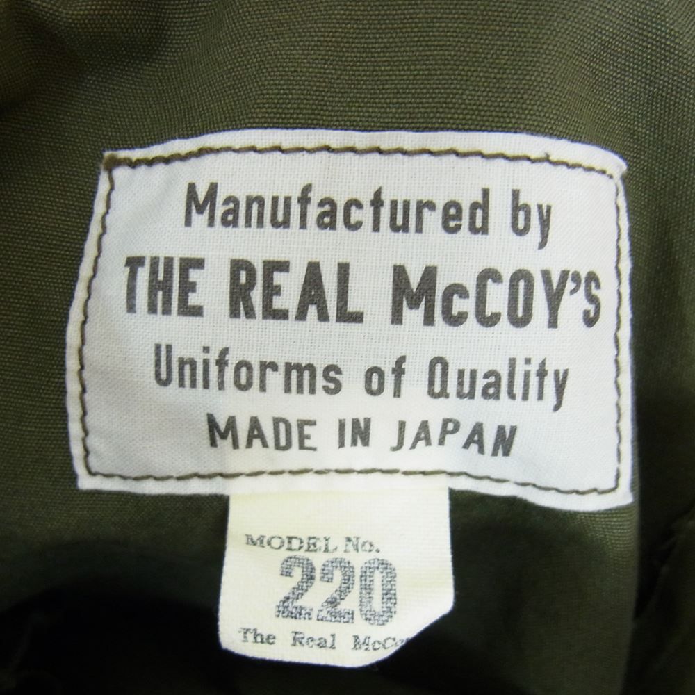 The REAL McCOY'S ザリアルマッコイズ ミリタリー MJ22006 OMBAT