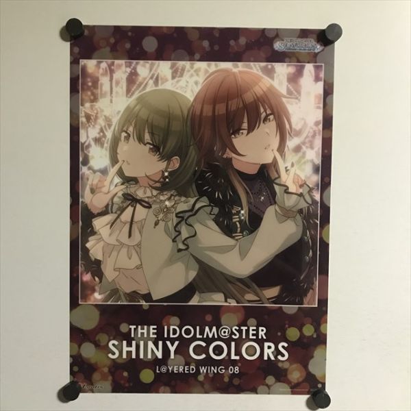 【未使用品】A3ポスター シャニマス L@YERED WING 01-08 特典 X1802 ◇アイドルマスター シャイニーカラーズ L@YERED WING 08