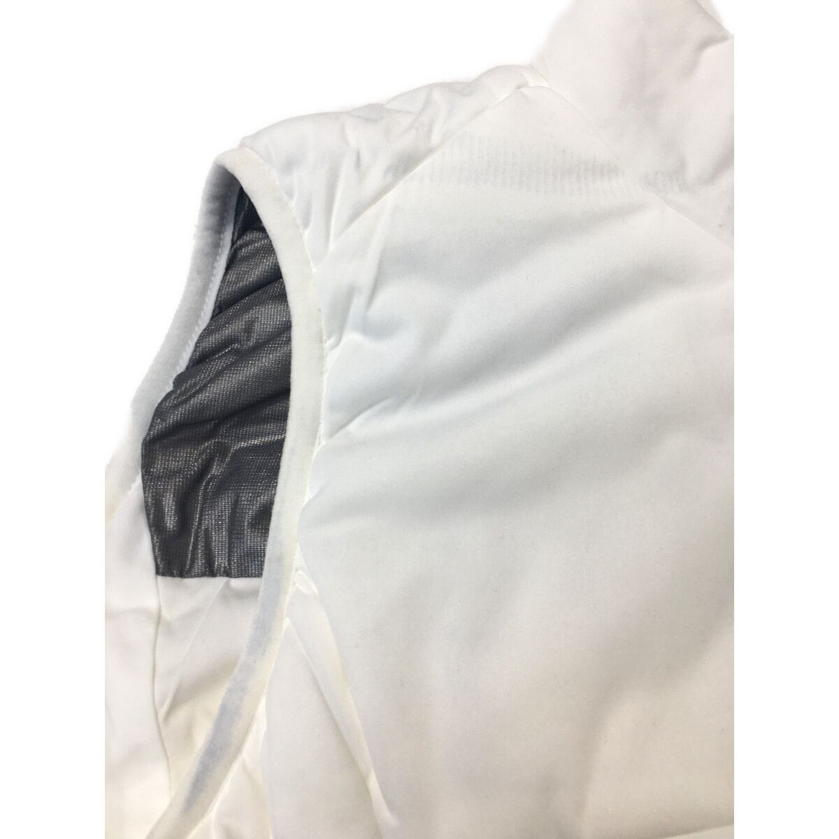 Callaway - coco 中古 キャロウェイ Callaway レディース ワンピース M 白 ホワイト 中綿 ノースリーブ ダブルジップ Callaway - coco 中古 キャロウェイ Callaway レディース