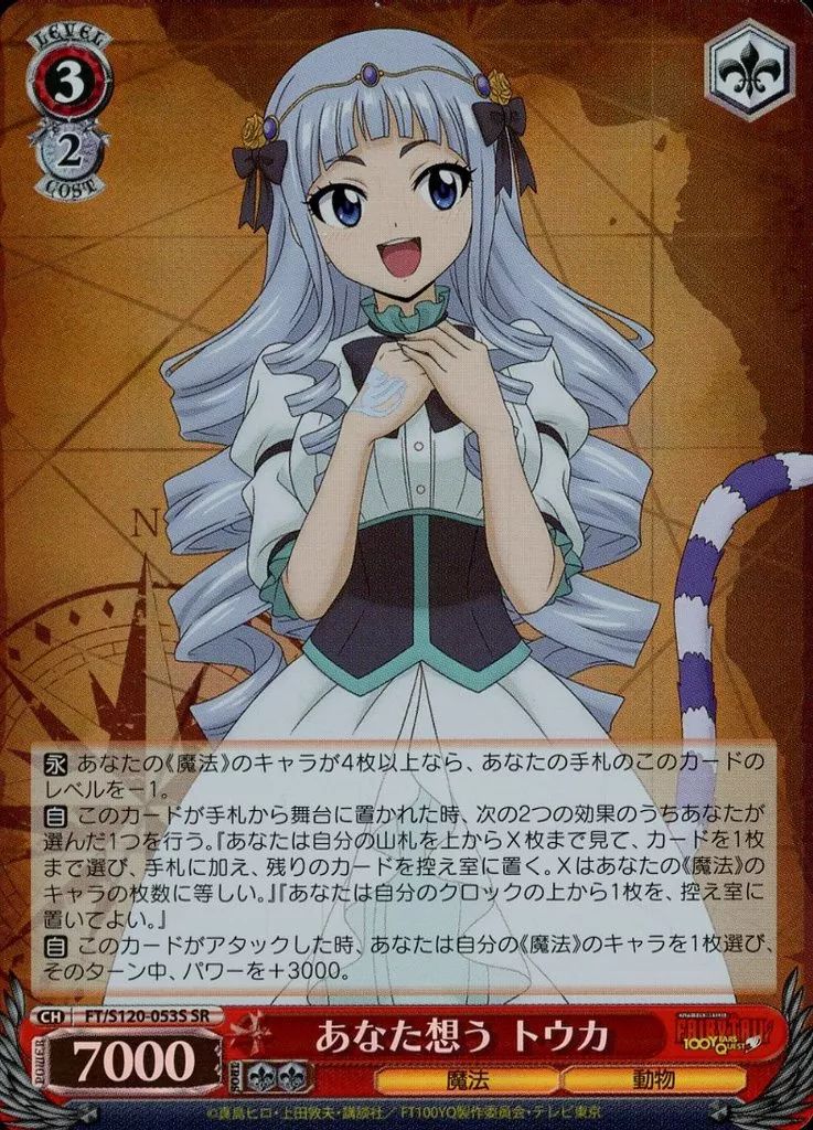 中古】ヴァイスシュヴァルツ FT/S120-053S[SR]：(ホロ)あなた想う