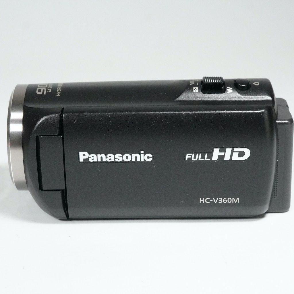 【さくりん】panasonic HC-V360M ブラック　動作品 Amazon.co.jp: パナソニック HDビデオカメラ V360M 16GB 高倍率90倍