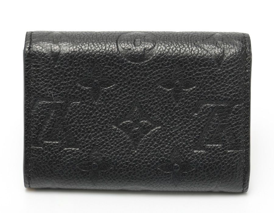 ルイヴィトン LOUIS VUITTON ポルトモネロザリ M81455 モノグラムアンプラント ノワール ブラック 商品番号 S-159025
