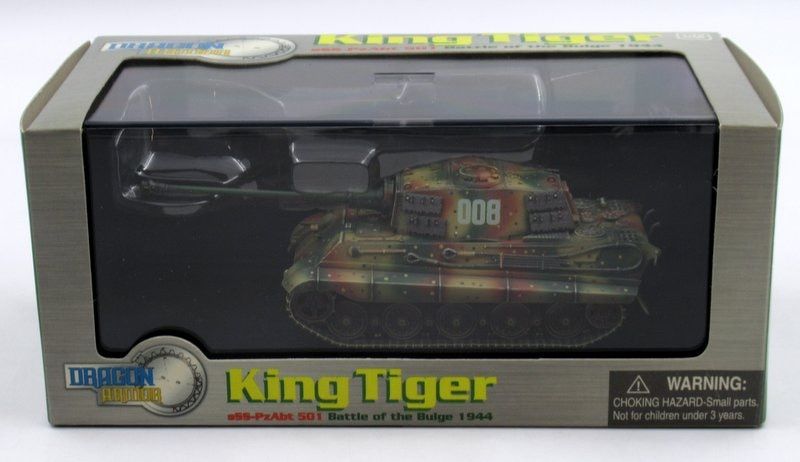 DRAGON 1/72 ドラゴンアーマー King Tiger sSS-PzAbt 501 Battle of The Bulge 1944 60004
