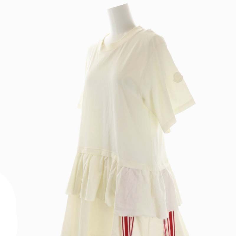 MONCLER モンクレール ドッキングワンピース 半袖 ABITO フレア 8eafabfc5fb60ff4aa6c824d178b8e