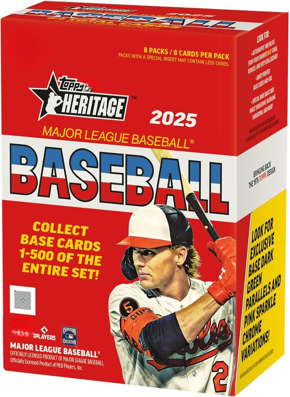 2025 Topps Heritage Baseball Value - トップス ヘリテージ ベースボール バリューボックス