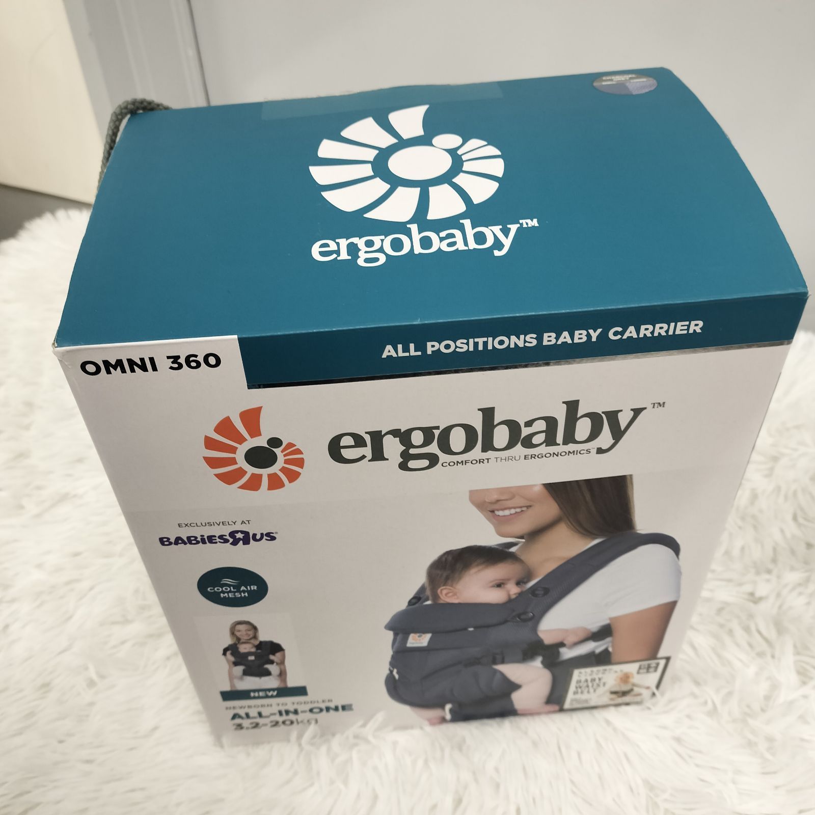 中古】ergobaby オムニ360 クールエア エルゴベビー OMNI メッシュ 