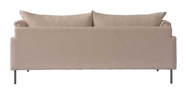 ソファ アイボリーメーカー直送 ソファ 椅子 おすすめ 人気 おしゃれ インテリア 3人掛け ソファー 木フレーム ポケットコイル Ｓバネ ウィービングベルト ポリエステル リネン ロータイプ使用可 カバーリング