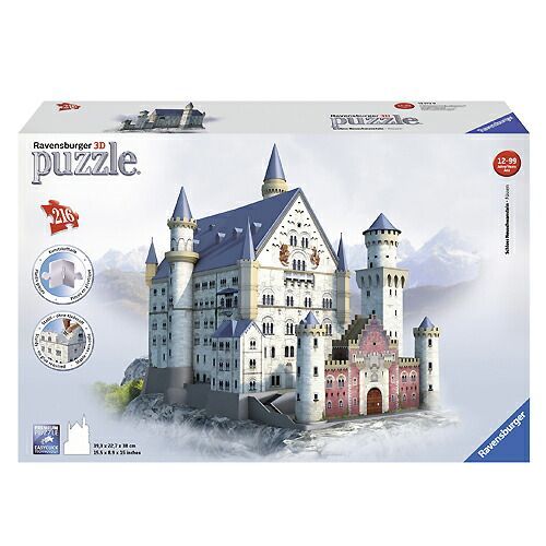 立体パズル 子供 Ravensburger ラベンスバーガー 3Ｄパズル ノイシュヴァンシュタイン城 216ピース おうち時間 子供