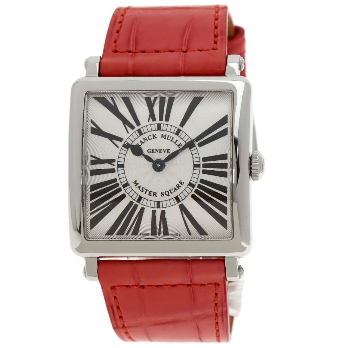 FRANCK MULLER フランクミュラー 6002 MQZ マスタースクエア 腕時計 SS 革 レディース