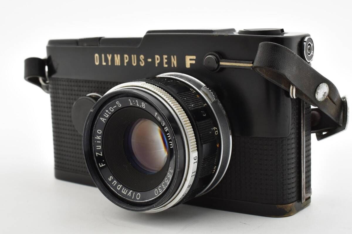 動作〇】Olympus Pen-FT F.ZUIKO 38mm F1.8 フィルムカメラ【完動品