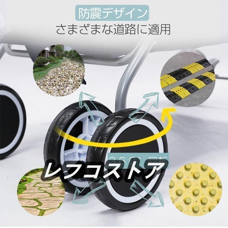 ペットカート猫犬バギー多頭用カート犬用ベビーカーway折りたたみ輪小型犬中型犬°回転介護用お出かけ
