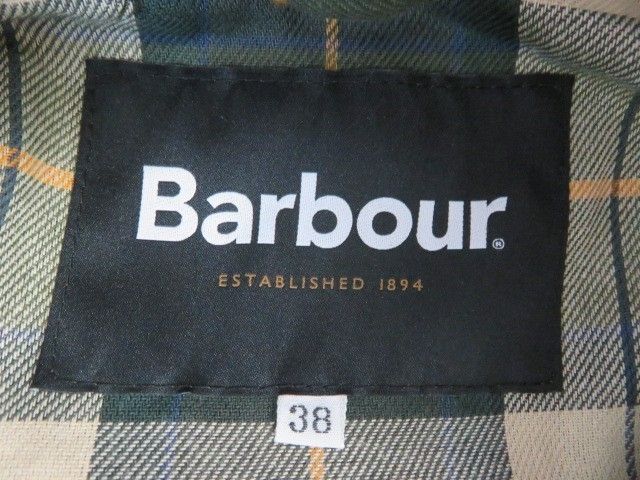 【中古】Barbour ﾊﾞﾌﾞｱｰ ﾍﾞｽﾄ BEDALE VEST 232MGIS002 ｸﾞﾘｰﾝ系 38 991807367