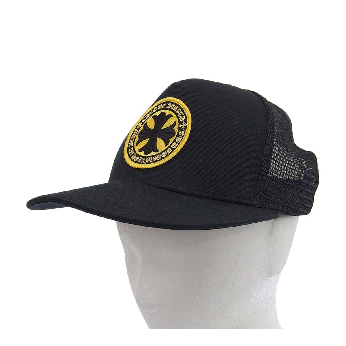 クロムハーツ CHプラス ワッペン トラッカーキャップ ユニセックス ブラック CHROME HEARTS アパレル 小物