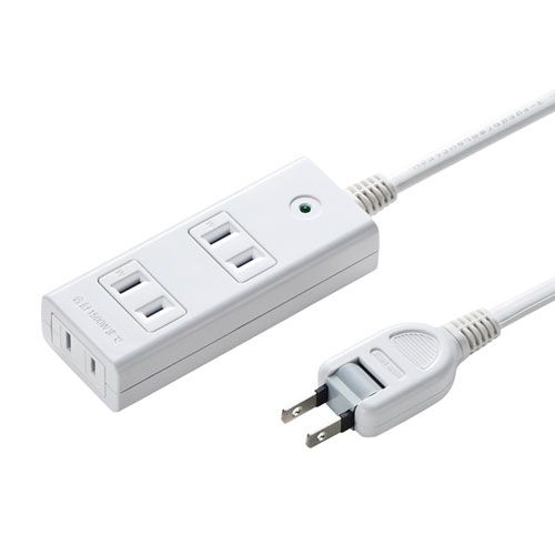 5個セット サンワサプライ 雷ガードタップ TAP-SP2113MG-2WNX5
