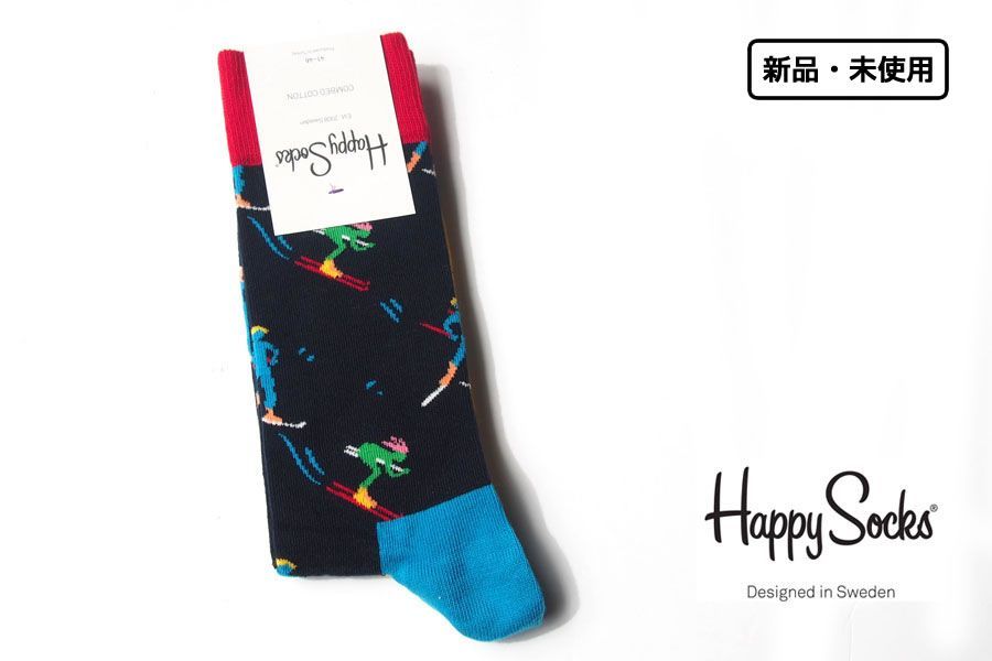 新品未使用 Happy Socks ハッピーソックス 4足セット - レッグウェア