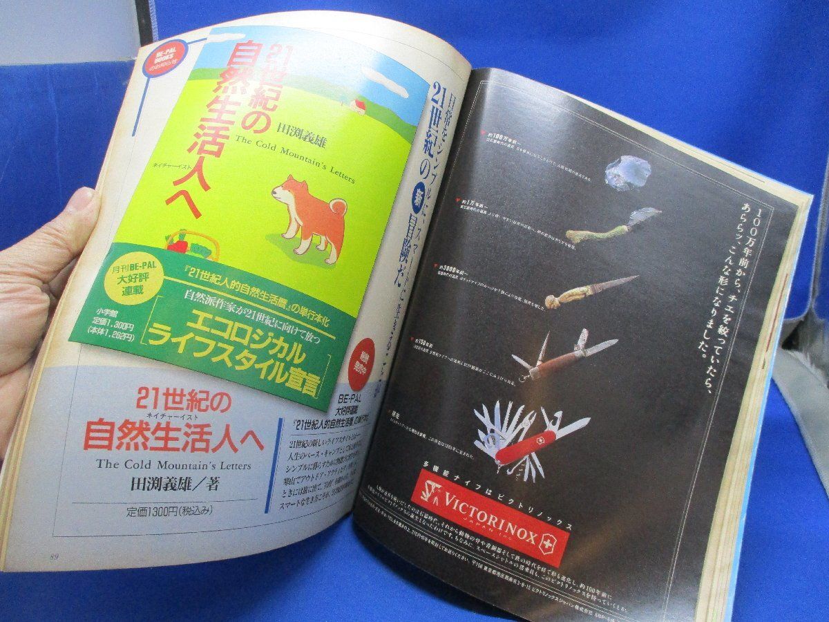 BE-PAL ビーパル カレンダー 新品未使用 1996年　ヴィンテージ BE-PAL ビーパル 1996年6月号 №180 ネイチャーステッカー付 レア