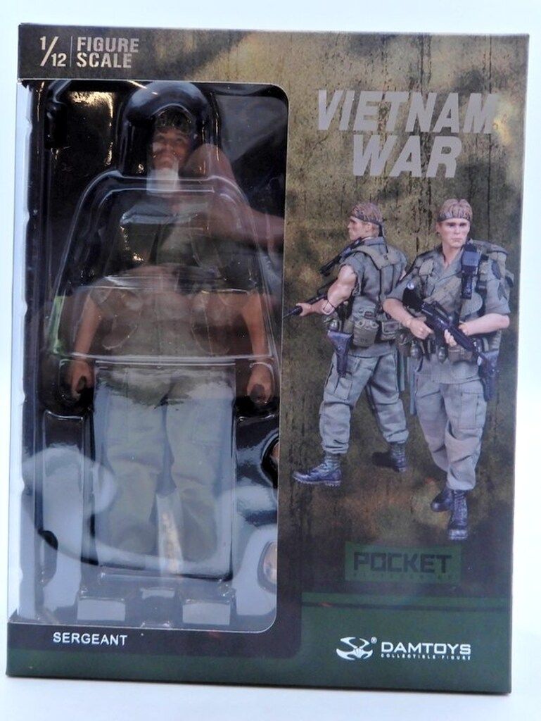 DAMTOYS VIETNAM WAR/POCKET ELITESERIES SERGEANT 1/12