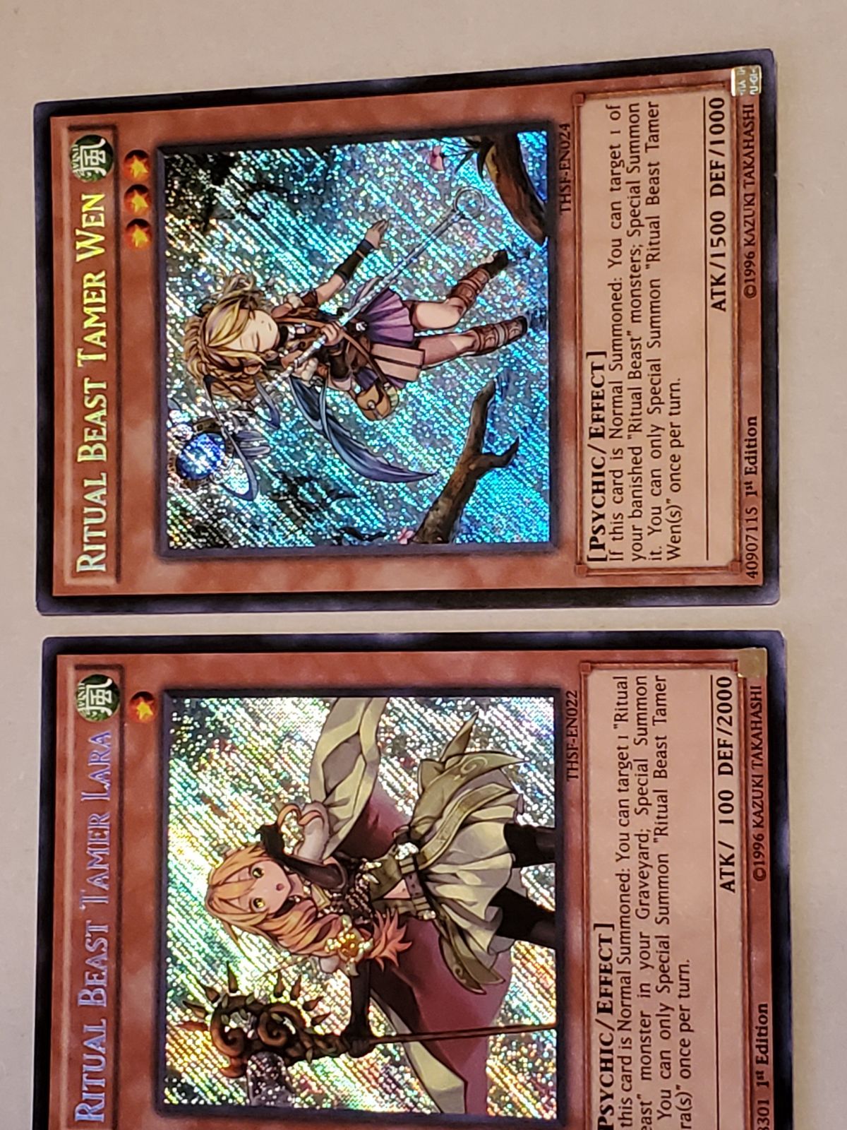 霊獣使いレラ 霊獣使いウェン Thsf En022 24英語版シークレット1st メルカリshops