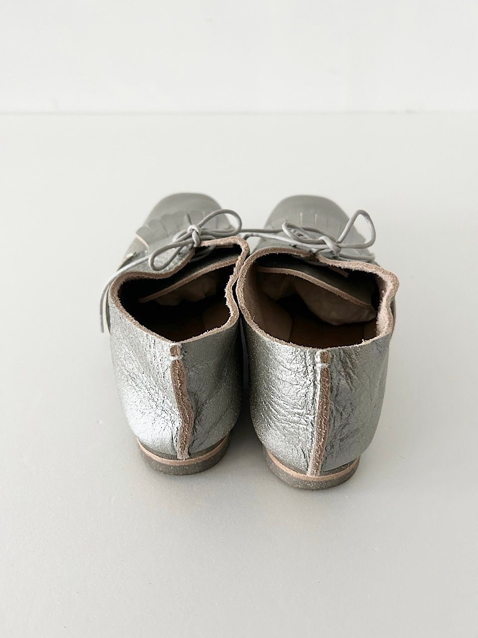 【美品】U.No.5　KILT SHOES　シルバー　サイズ6　USサイズ8 美品】U.No.5 KILT SHOES シルバー サイズ6 USサイズ8 - メルカリ