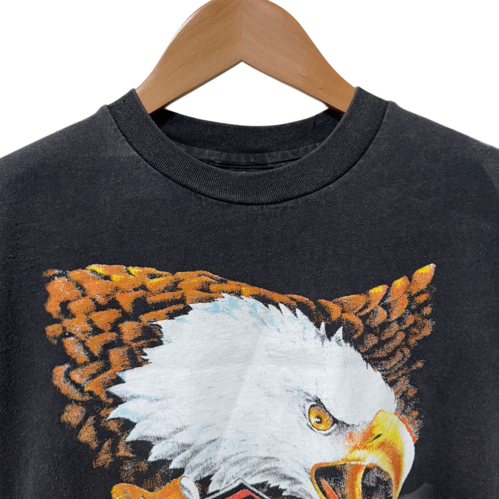 ハーレーダビッドソンTシャツ　Lサイズ ブラック　グッドフェード ハーレーダビッドソン Tシャツ Mサイズ ブラック フェード