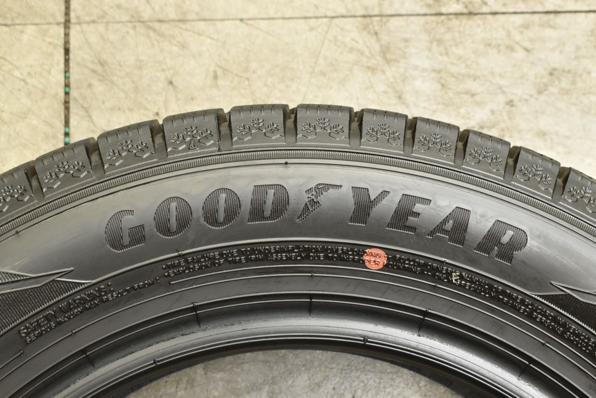 バリ溝】グッドイヤー アイスナビ8 185/65R15 4本セット フィールダー