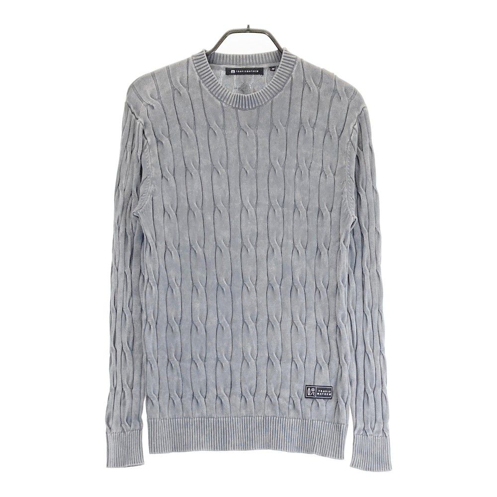 サイズ：M TRAVIS MATHEW トラビスマシュー ニットセーター グレー系 [240101408762] ゴルフウェア メンズ ストスト
