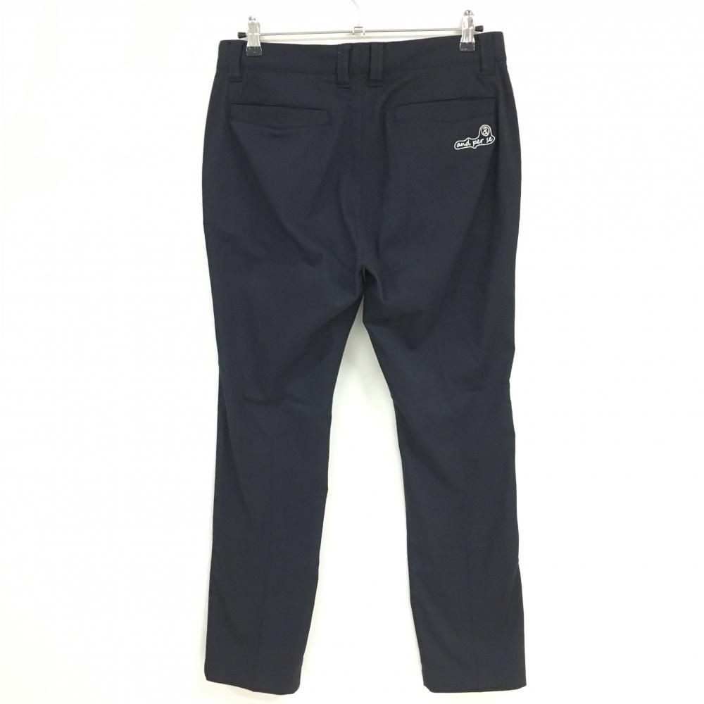 アンパスィ パンツ ネイビー 織生地 ストレッチ メンズ 85 ゴルフ