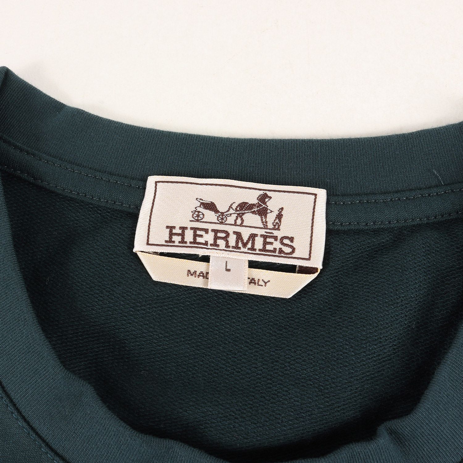 新品 HERMES エルメス Tシャツ サイズ:L 21AW ワンポイント ホース 