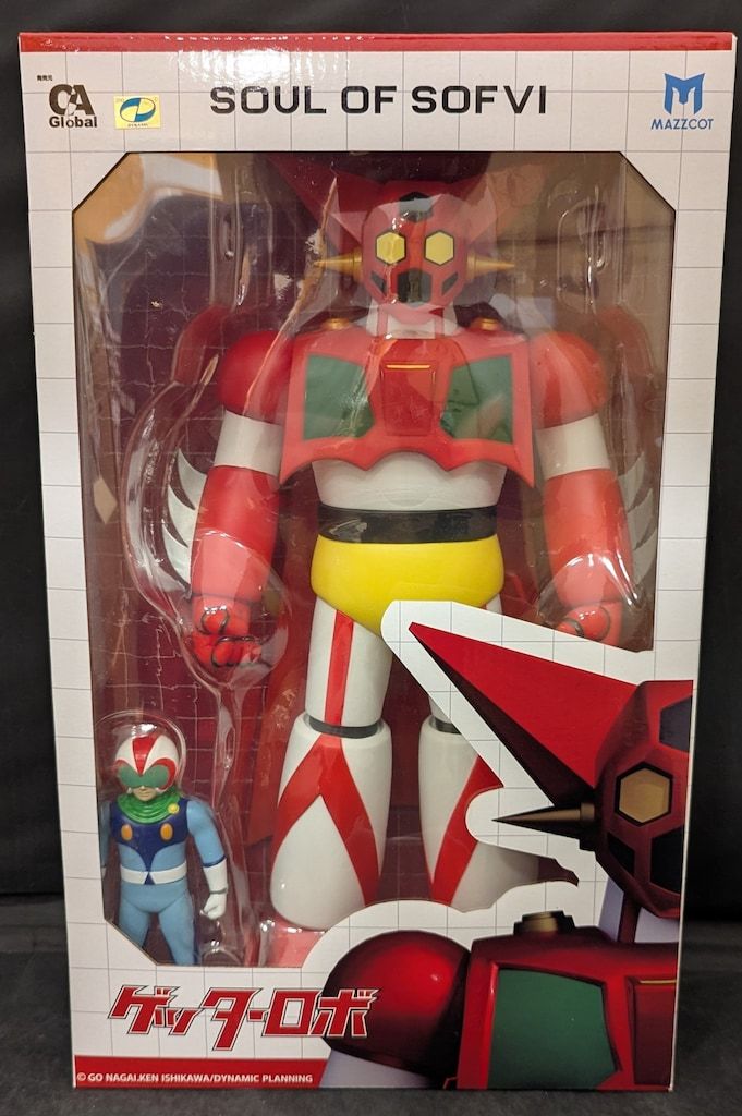 海外限定 Mazzcot Sofvi スーパーロボット レッドバロン ソフビ 海外限定 Mazzcot Sofvi スーパーロボット レッドバロン ソフビ 海外