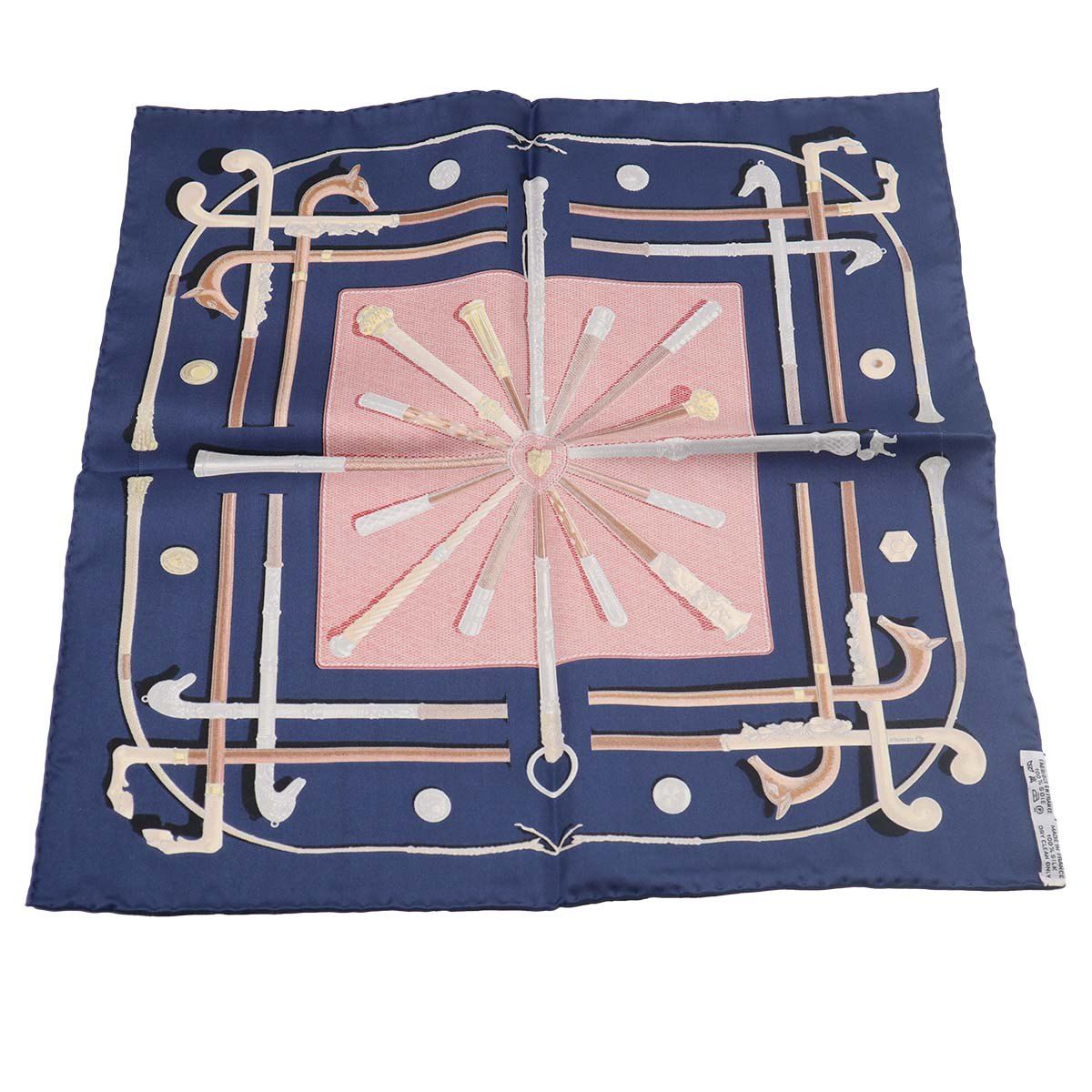 HERMES エルメス スカーフ プチカレ カレ40 CANNES＆POMMEAUX