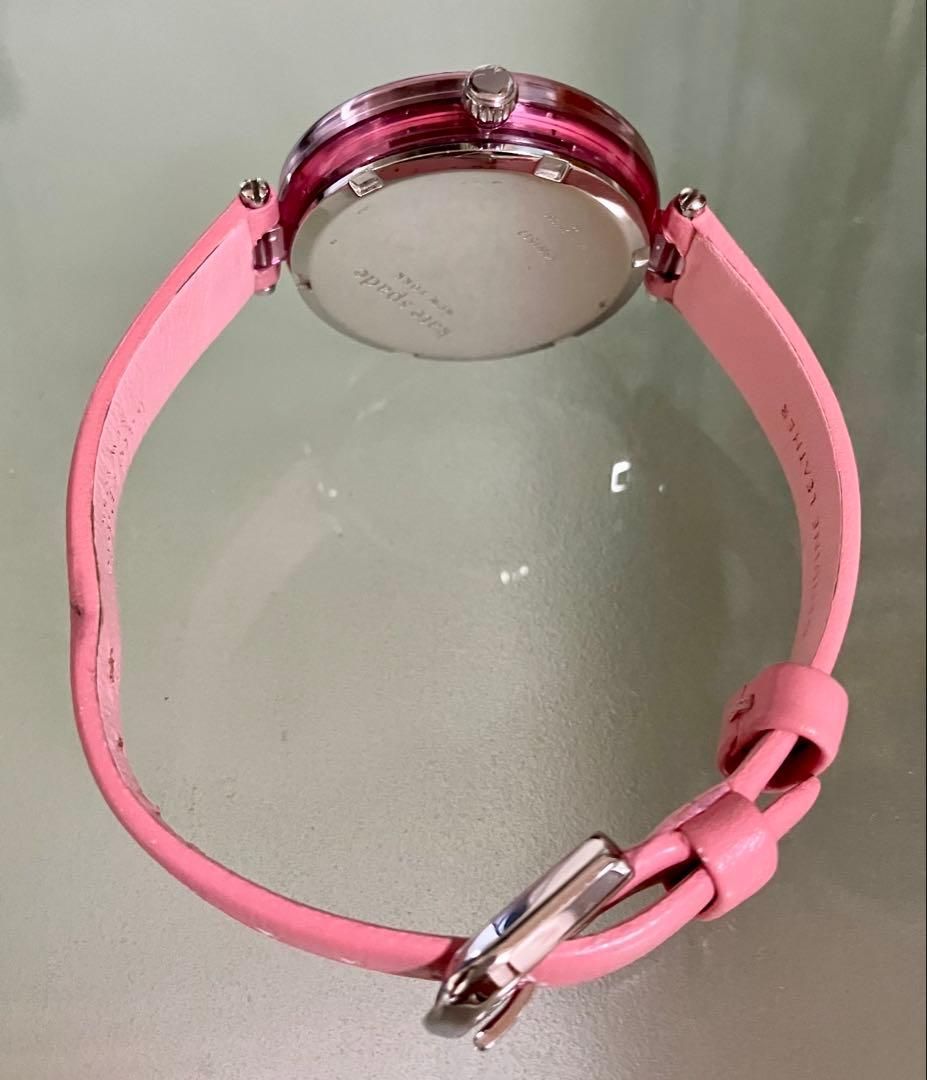 ☆稼働品☆Kate Spade☆ホラント7☆QZ☆レディース腕時計☆取説