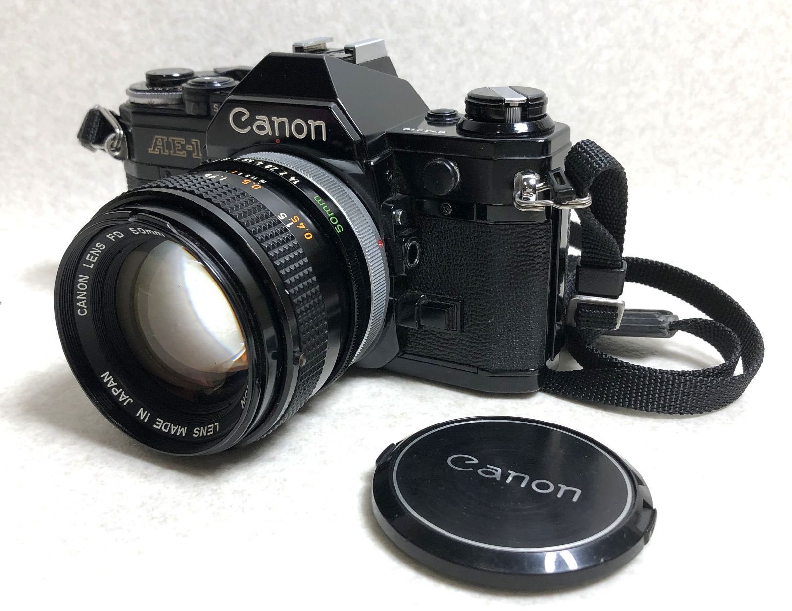 DH1241ジャンク キャノン Canon AE-1 FD 50mm F1.4 S.S.C. ボディ