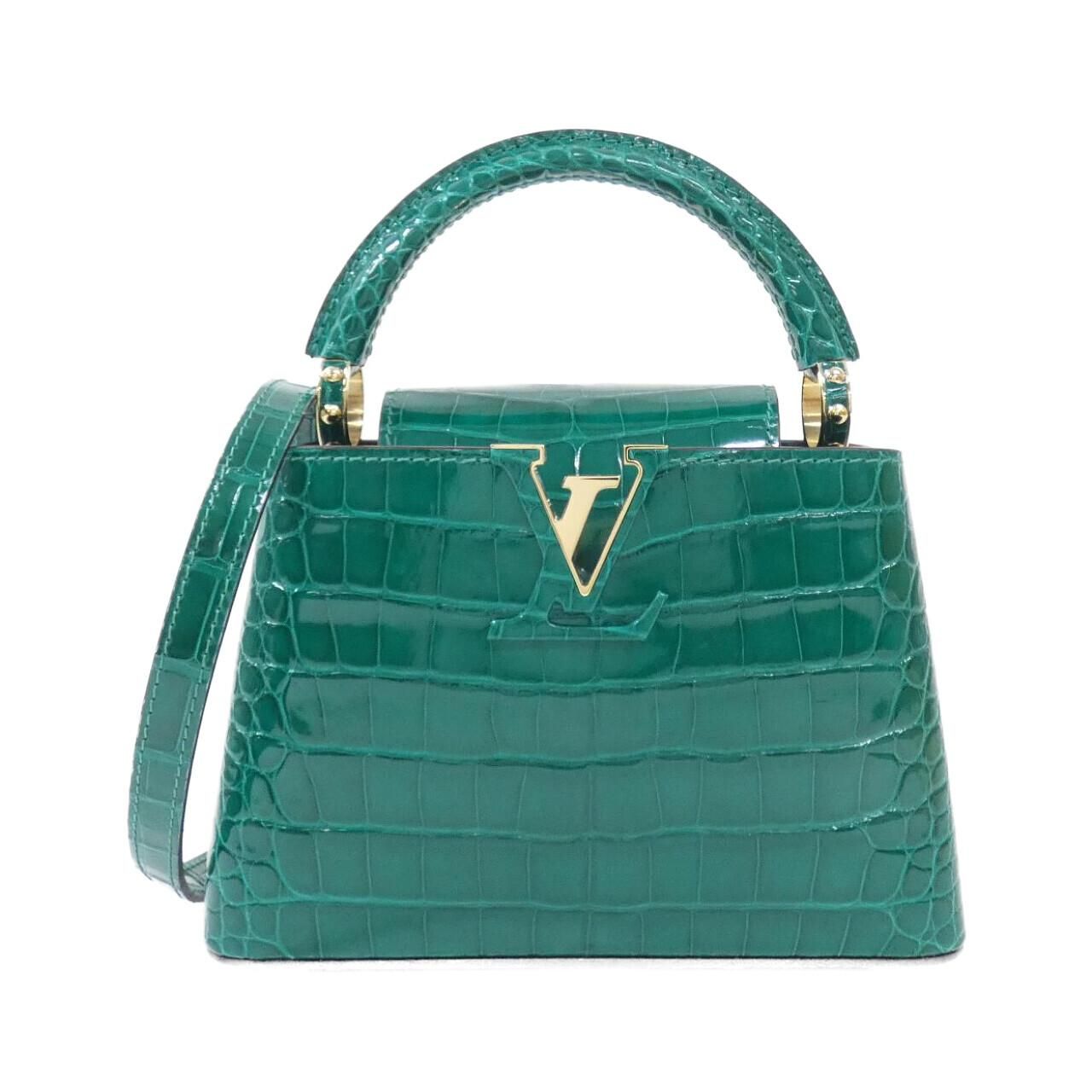 ルイヴィトン エキゾチック レザー カプシーヌ MINI N92831 バッグ  