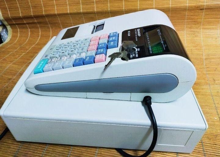 シャープレジスター　XE-A20　PC連携設定無料ロゴ可能機種　854441 シャープレジスター XE-A20 PC連携設定無料ロゴ可能機種 854441