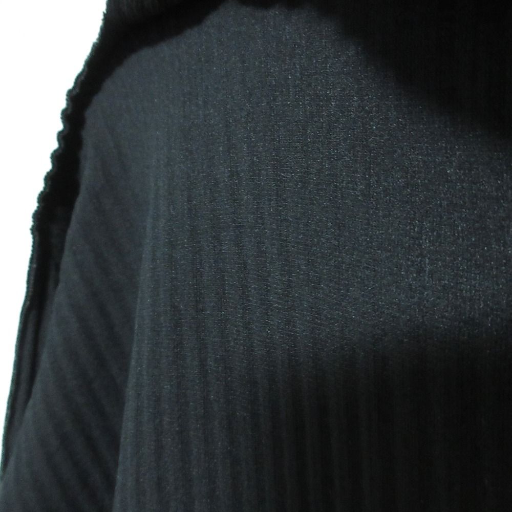 スタンド プリーツロングコート