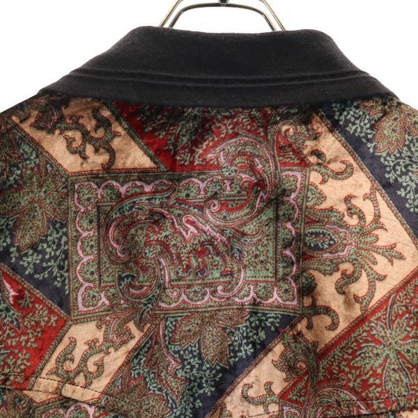 コリンハーヴェイ 80s ヴィンテージ アート 英国製 総柄 ジャケット M