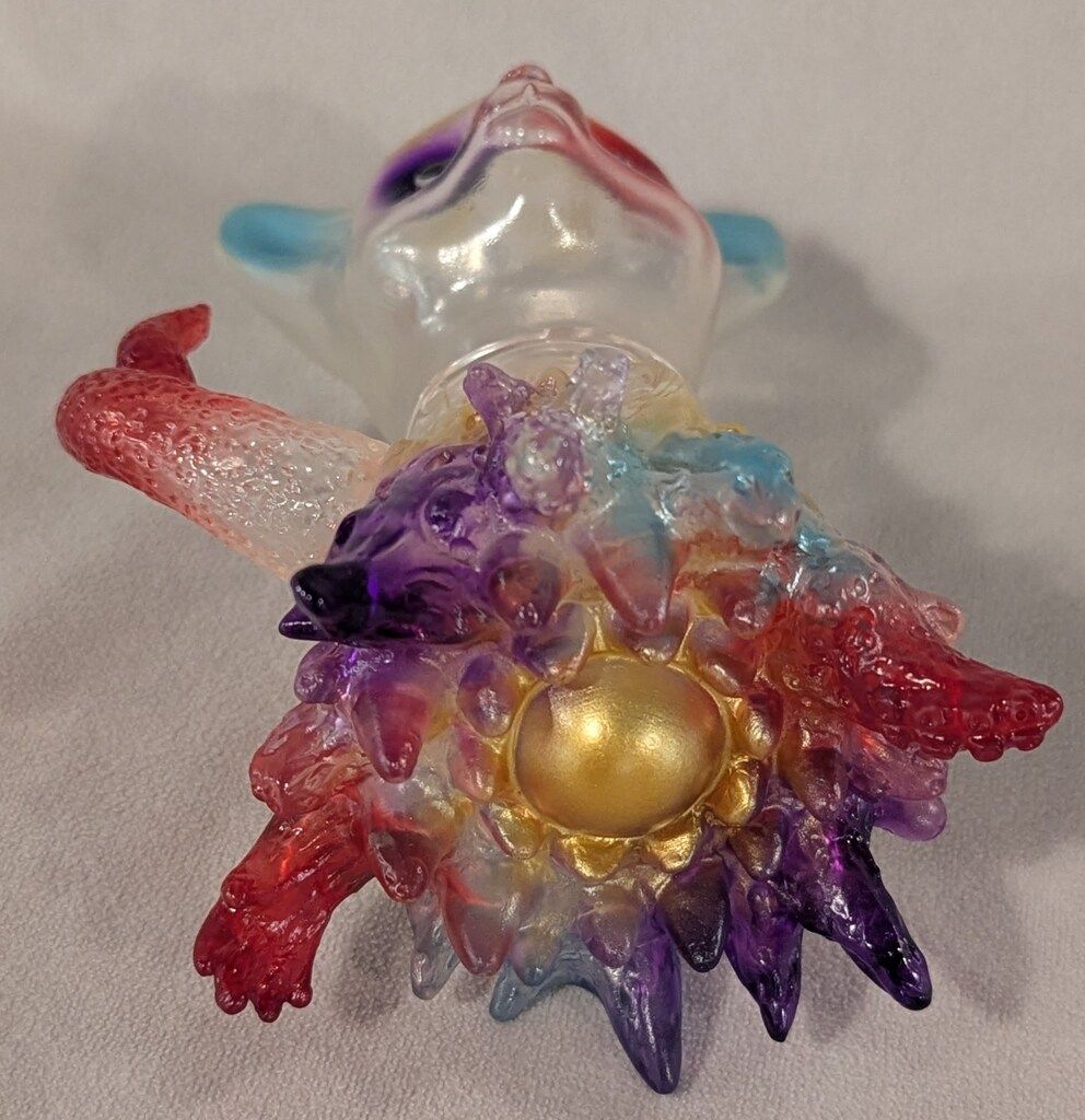 Blood Guts Toys Izumonster ピポパ ボクシング クリアブルー成型/金