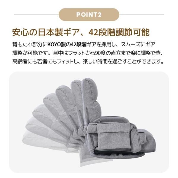 ハイバック 座いす