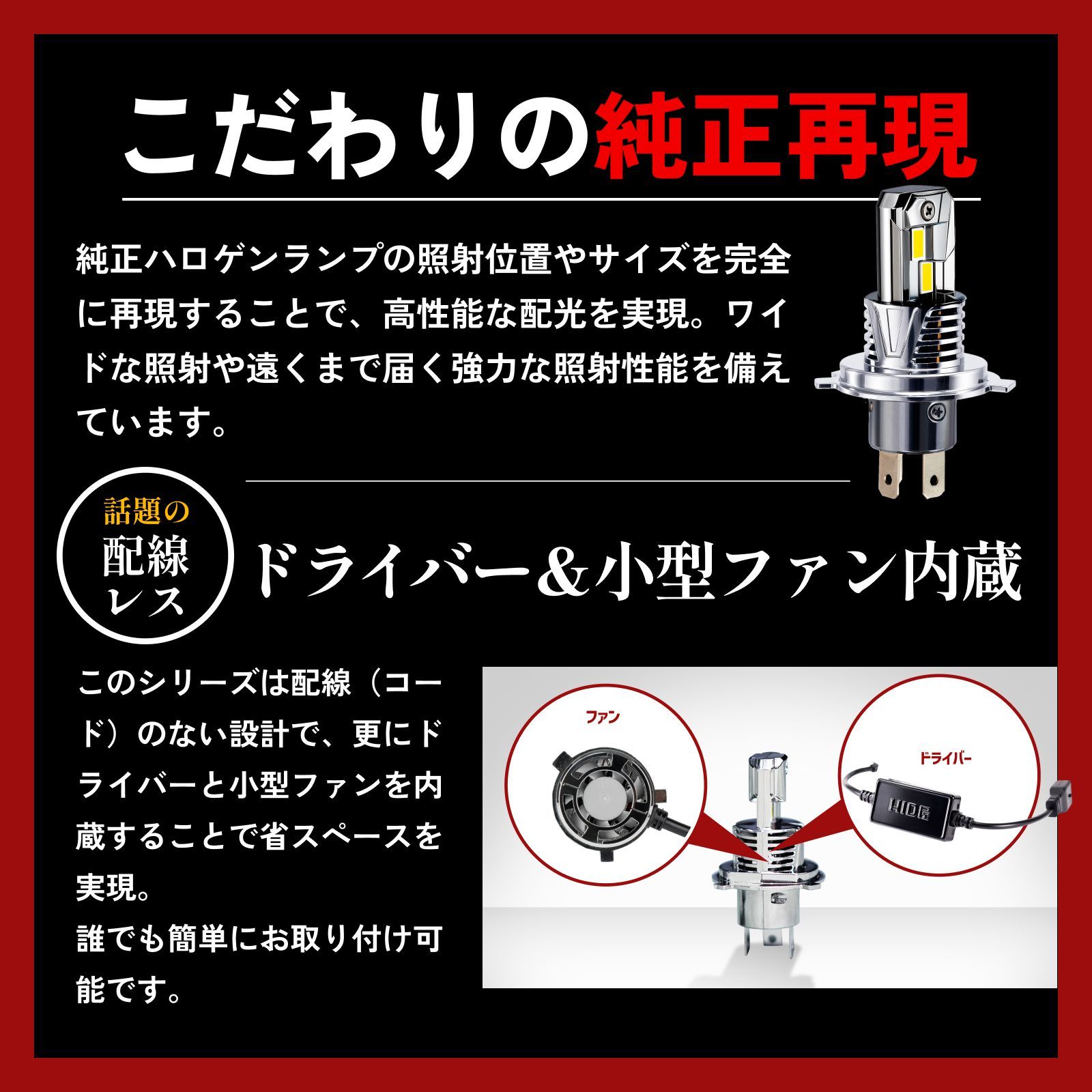 ヘッドライト Sシリーズ