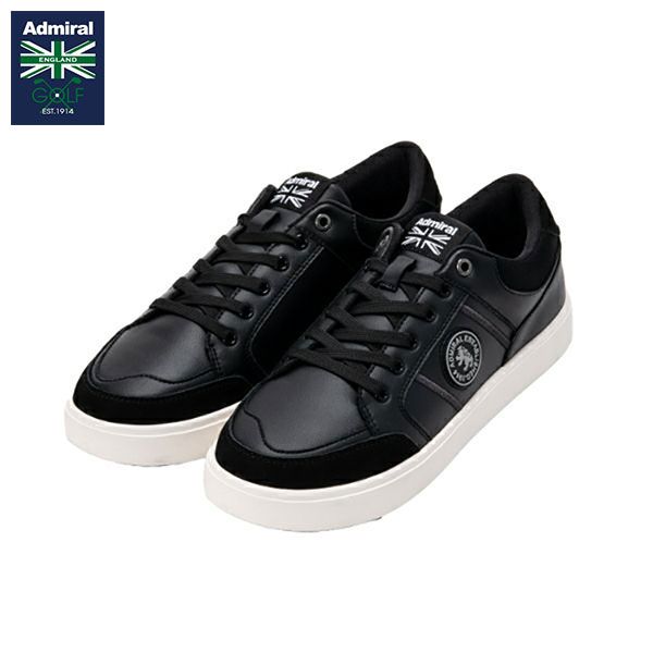 アドミラル ゴルフ LEICESTER GOLF ADMS3A スパイクレス ゴルフシューズ ブラック