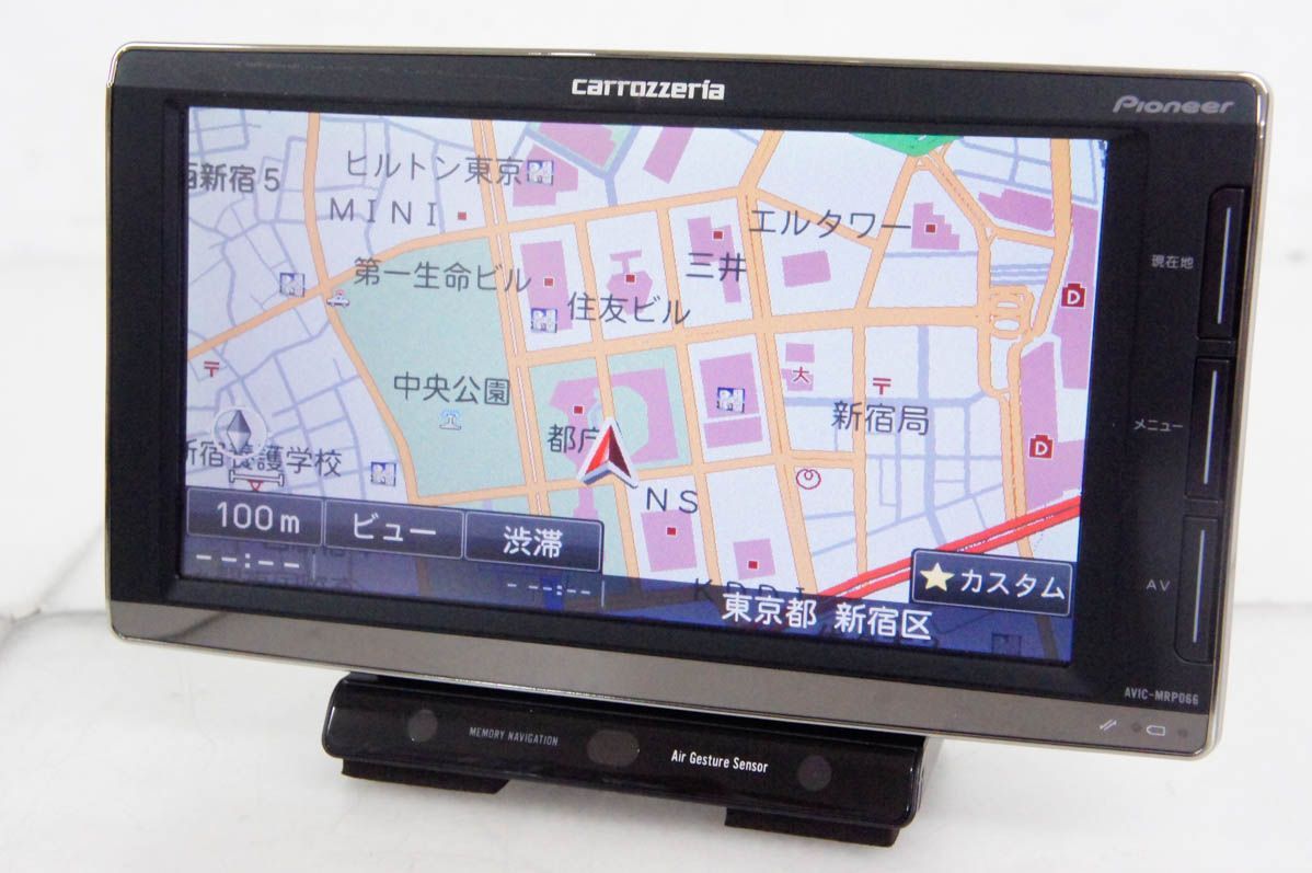 C Pioneerパイオニア 6.1インチ ポータブルナビゲーション 楽ナビ AVIC-MRP066 carrozzeria ワンセグ