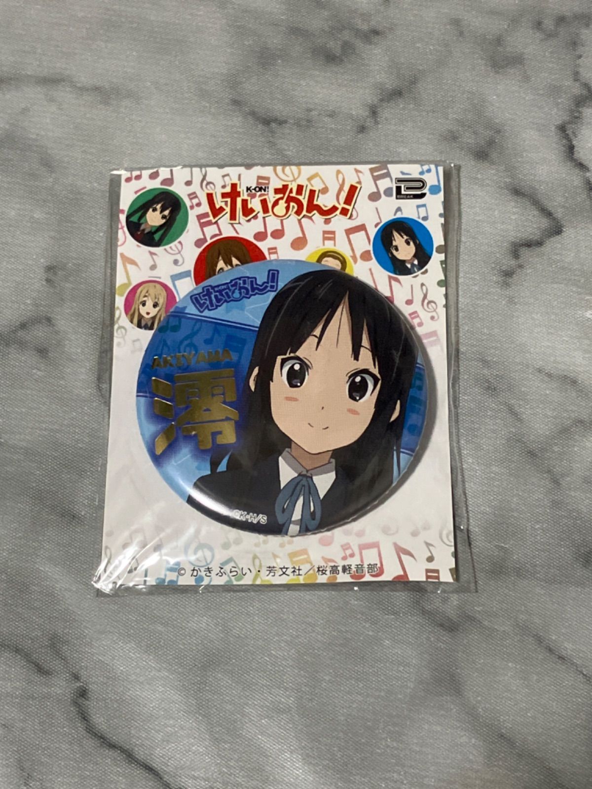 けいおん! 箔押し缶バッジ けいおん！ 箔押し缶バッチ -全8種- 【公式通販】