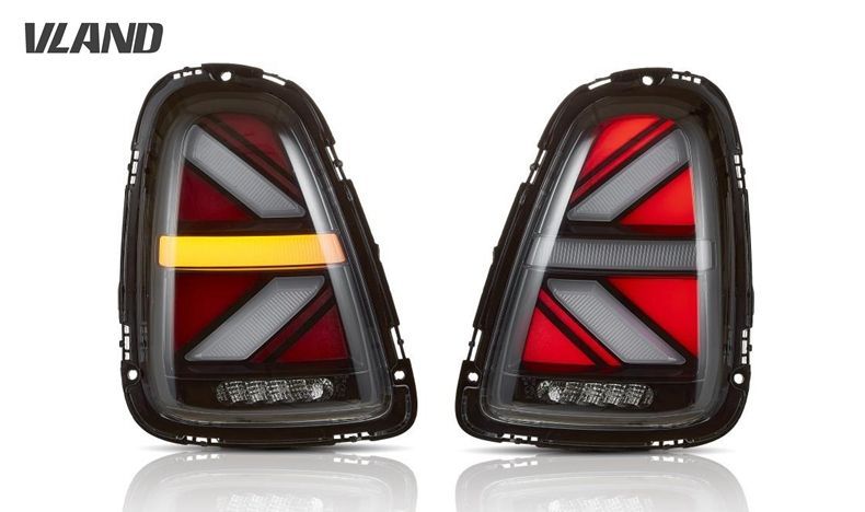 VLAND R56 R57 R58 R59 LED テールランプ ミニ MINI ユニオンジャック現行仕様デザイン 前期後期 流れるウインカー オープニングモーション機能