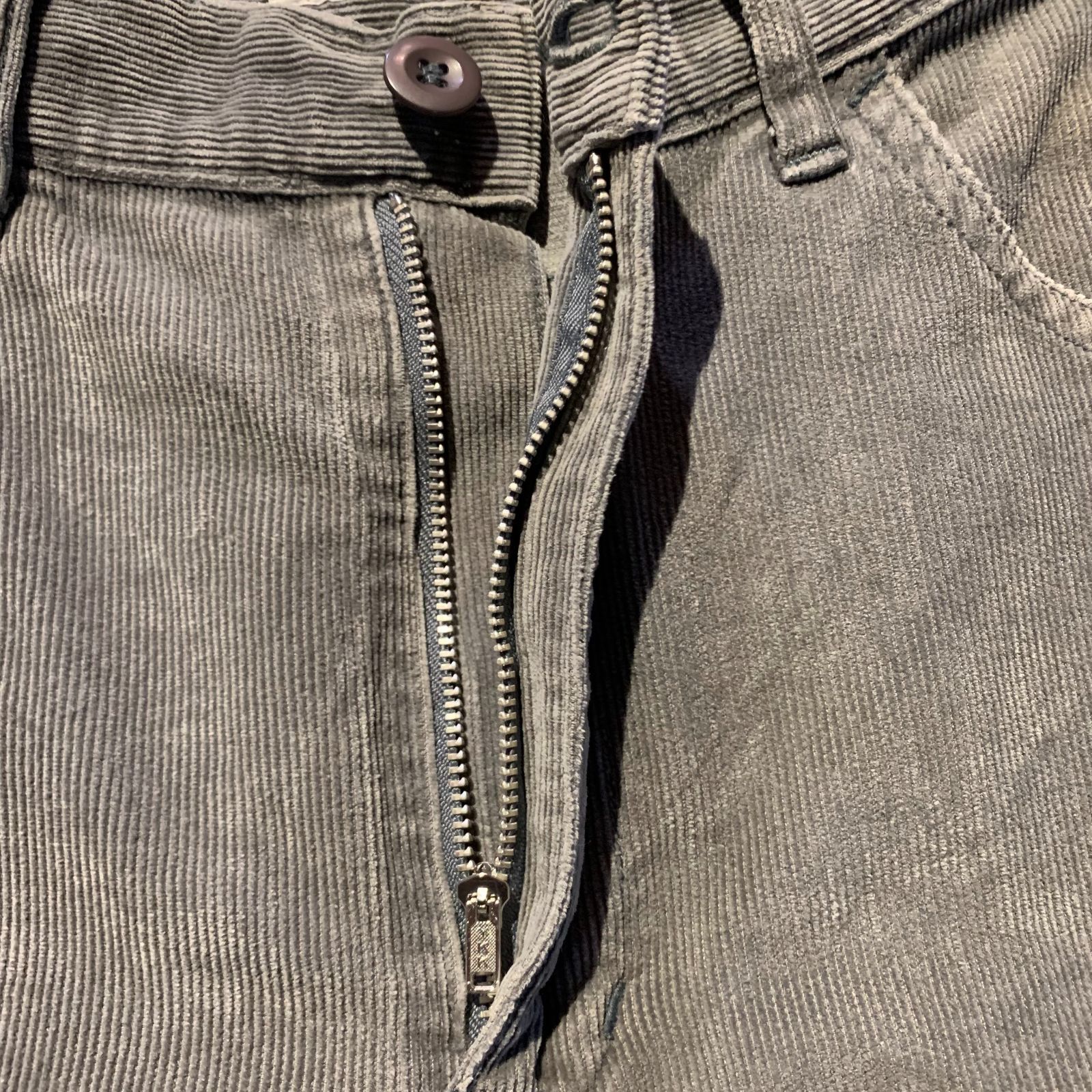 GOOD ENOUGH 00s コーデュロイパンツ グレー M グッドイナフ