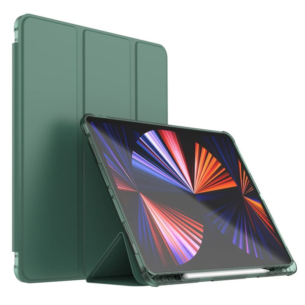 新品 Panda Baby 11インチiPad Pro シリコンケース apple pencil収納可能 (ミッドナイトグリーン)