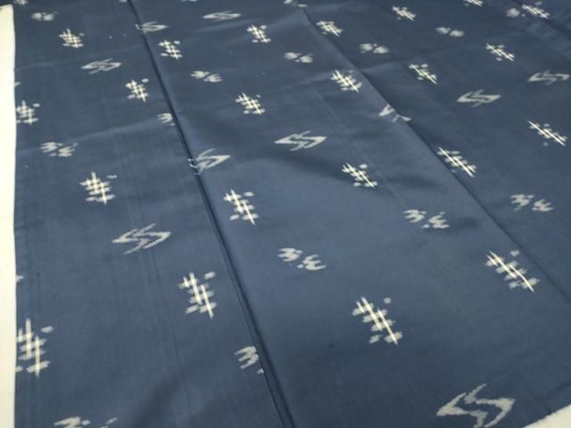 平和屋着物▽上質な紬 単衣 琉球絣文様 正絹 逸品 DAAQ4327az - メルカリ 